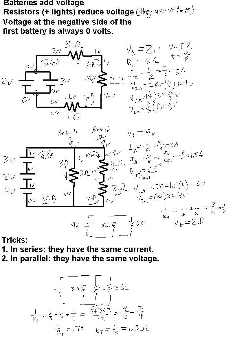 Mr Murray's Website Electricity Notes