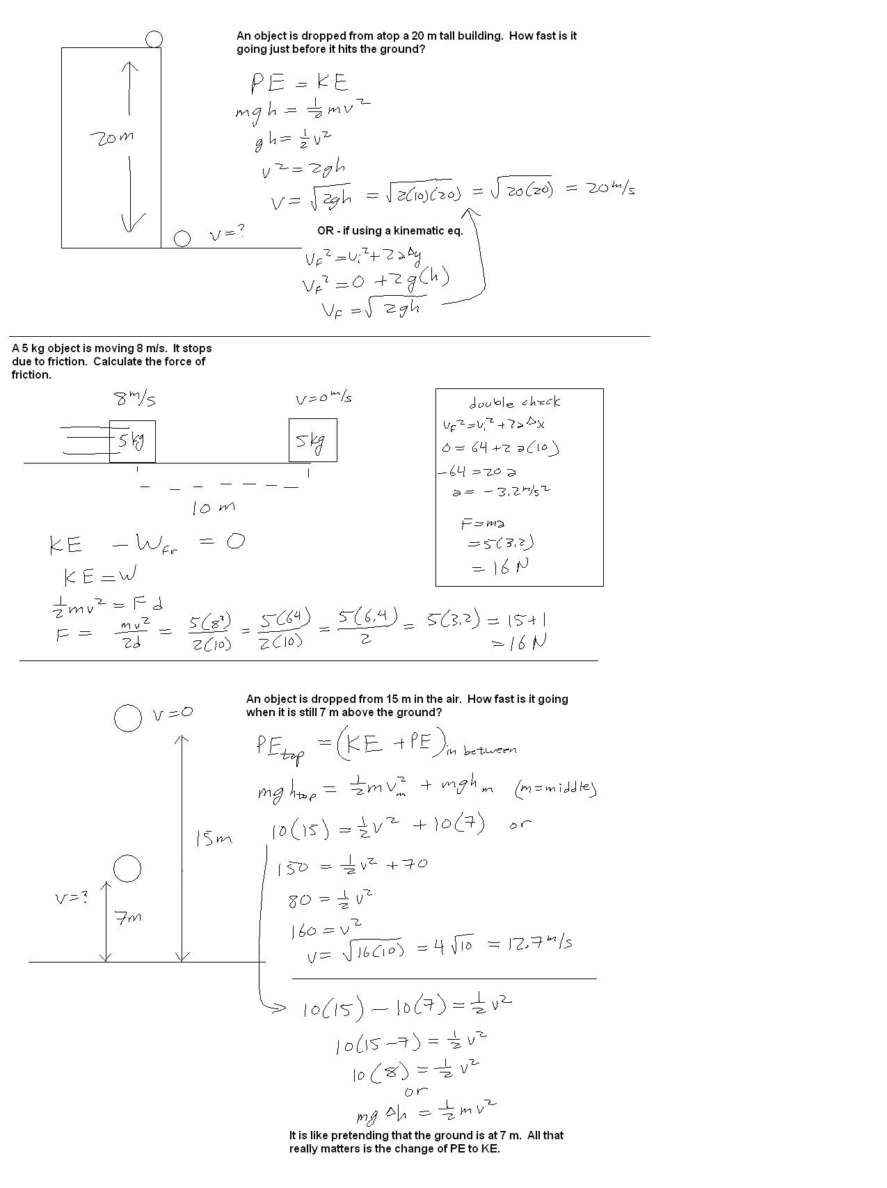 conservation of energy and momentum worksheet