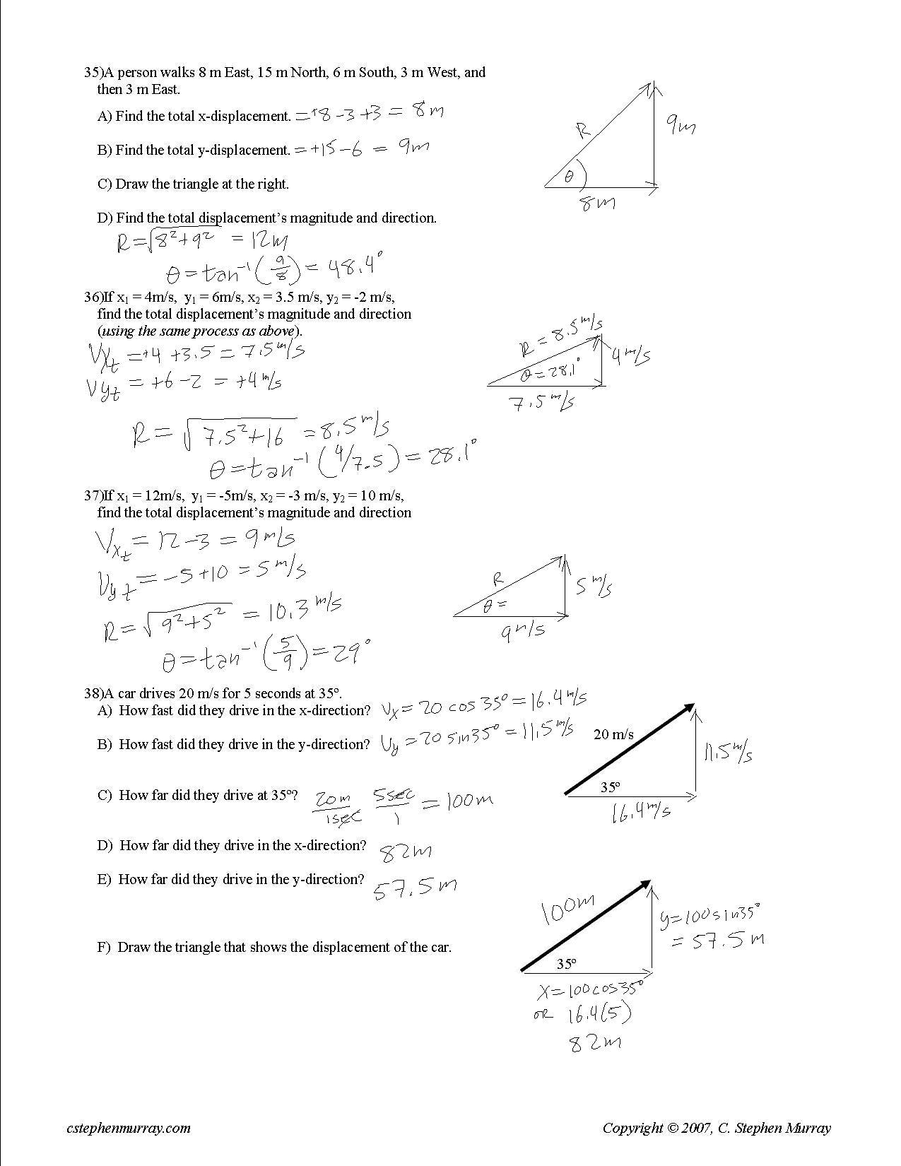 Numbers In Physics Worksheet Answers