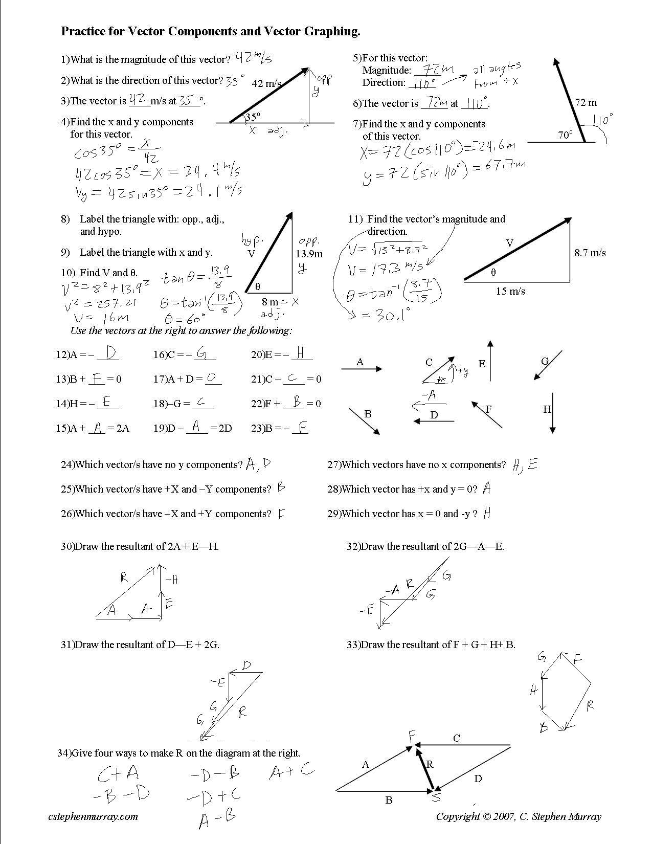 cstephenmurray-vector-basics-answer-key-2009-free-digital-library